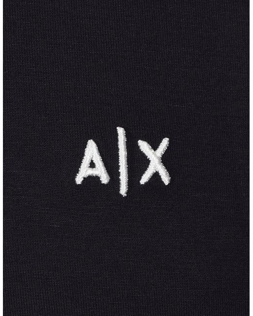 ARMANI EXCHANGE Blue T-Shirt Deep for men