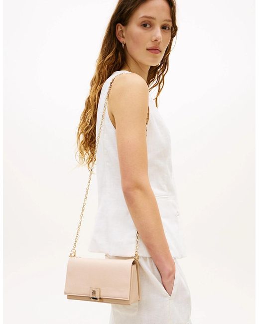 Tommy Hilfiger Natural Th Her Chain Crossover Bag