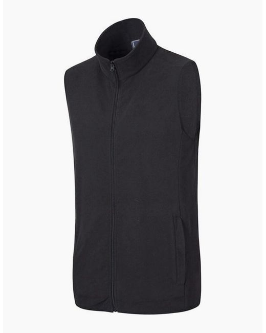Mountain Warehouse Black Alder Microfleece Gilet for men
