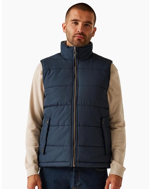 Regatta Blue Professional Standout Altoona Insulated Bodywarmer Jacket for men