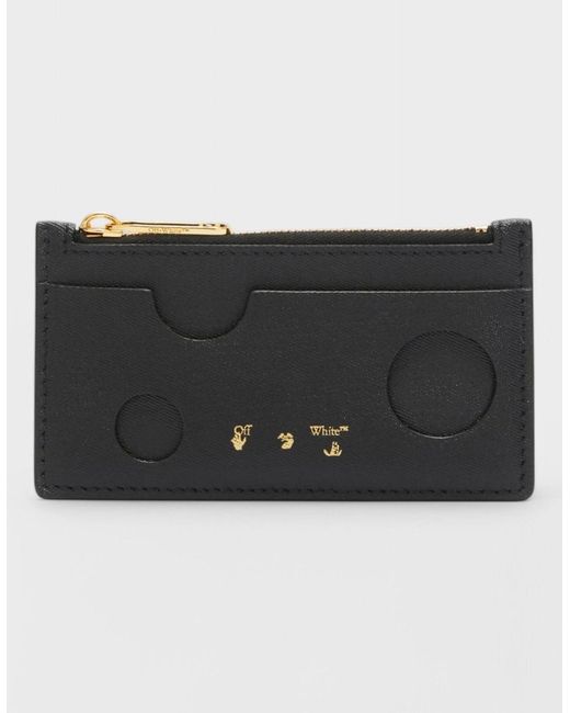 Off-White c/o Virgil Abloh Black Burrow Zipped Coin Purse
