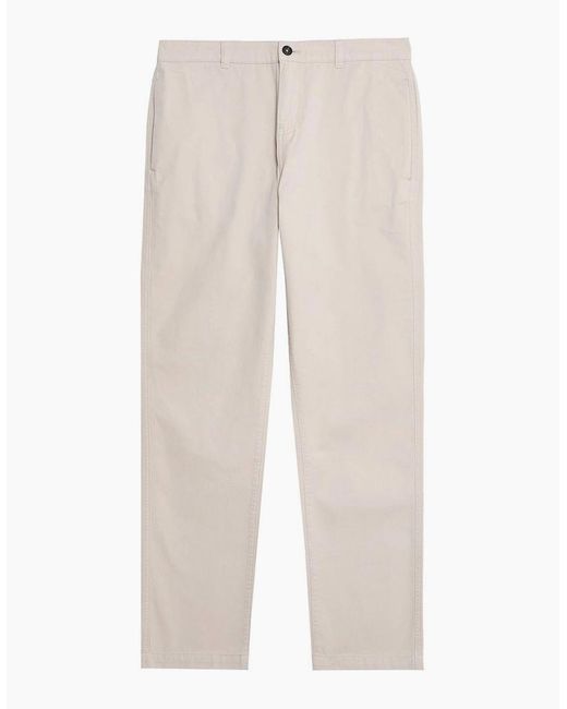 Lyle & Scott White Lyle & Scott Straight Leg Chino Cove for men