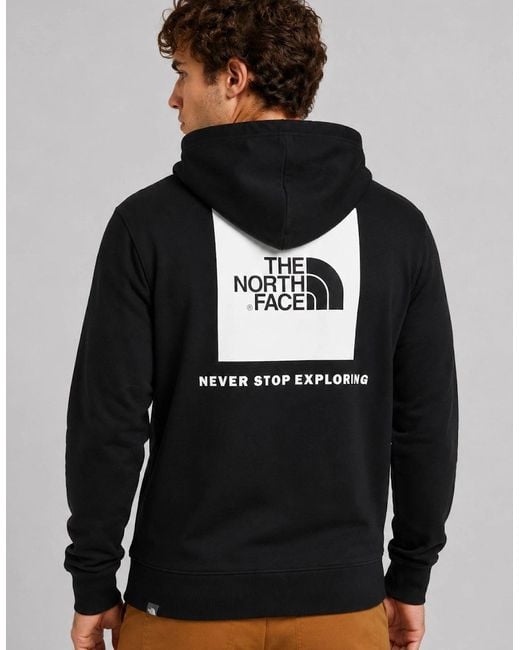The North Face Gray Raglan Box Hoodie for men