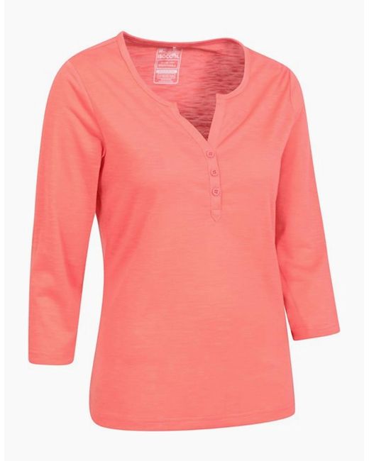Mountain Warehouse Pink Ladies Paphos Quick Dry Uv Protection Top