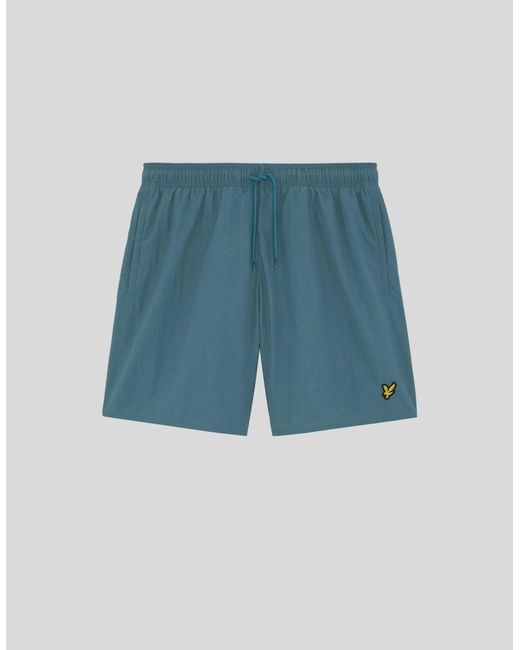 Lyle & Scott White Swim Shorts for men