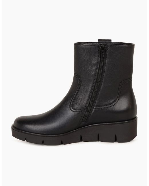 Gabor Black Enhance Ankle Boots