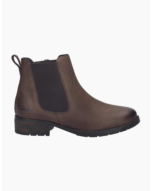 Josef Seibel Brown Kate 12 Ankle Boots