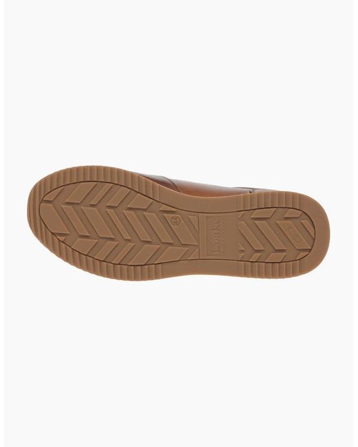 Loake Brown Bannister Trainers for men