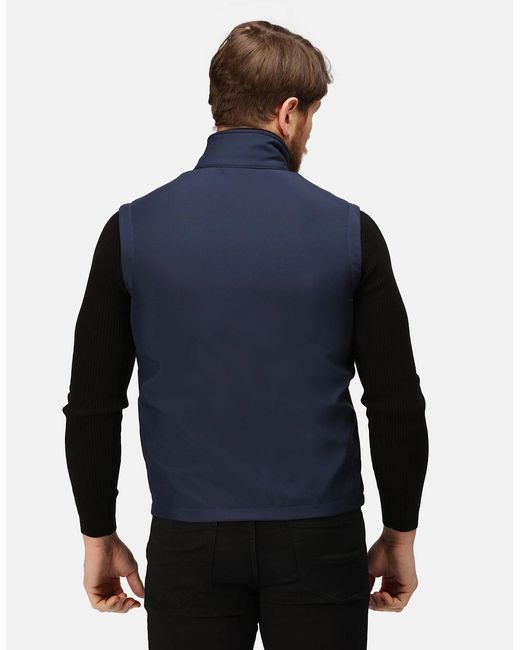 Regatta Blue Professional Ablaze Soft Shell Bodywarmer for men