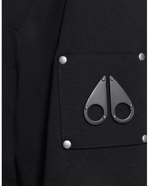 Moose Knuckles Black Classic Bunny Hoodie for men