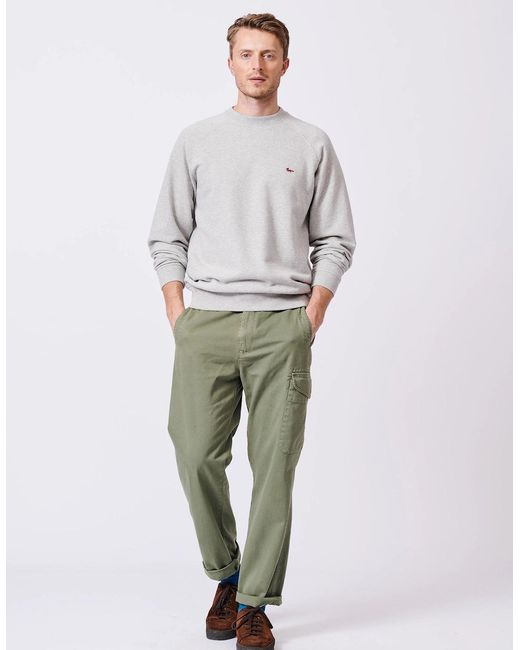 aubi Gray Ash Crew Neck for men