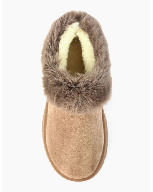 Lunar Brown Nissi Slippers