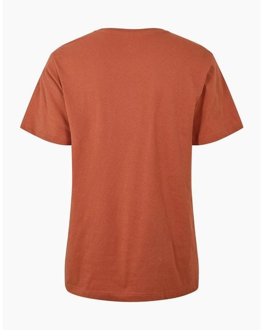 Hurley Orange One Only Ss T Sn99 for men