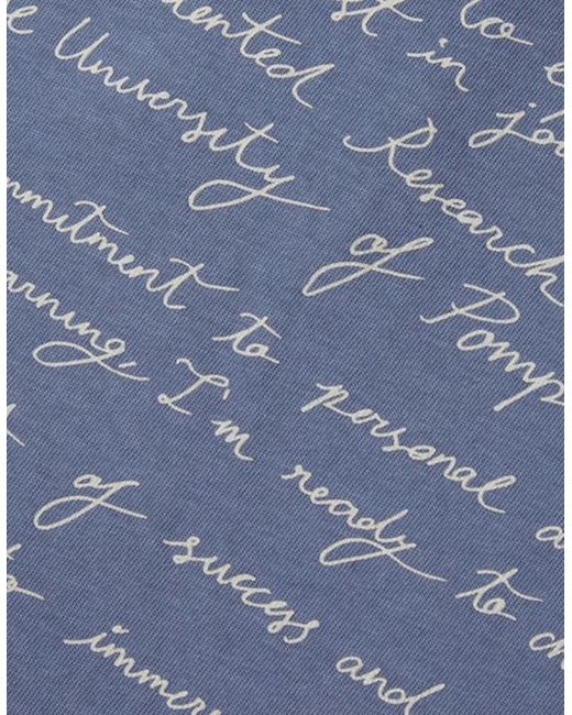 Pompeii3 Blue Admission Letter Marengo T-Shirt for men