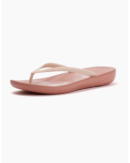 Fitflop Pink Iqushion X Pantone Flip-Flops