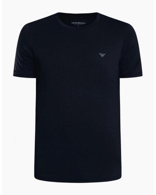 Emporio Armani Gray Cotton 2-Pack Round Neck Eagle Logo/ T-Shirt for men