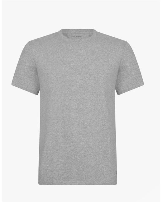 Ted Baker Black 3-Pack Crew Neck T-Shirts for men