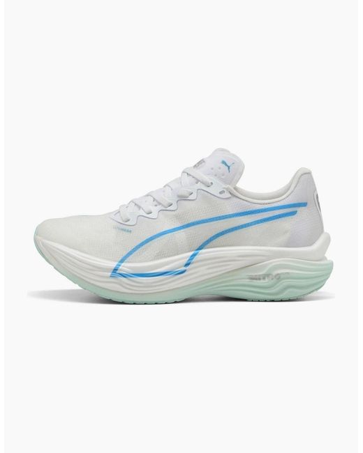 PUMA Blue Deviate Nitro Elite 3 Everyday Neutral Road Running Shoes