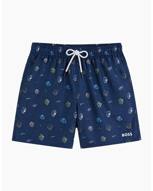 Boss Blue Boss Sunfish Swim Shorts