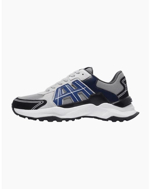Android Homme Blue Ah One/ Runner Sneaker for men