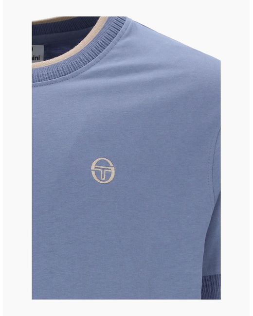 Sergio Tacchini Blue Conte T-Shirt Country for men