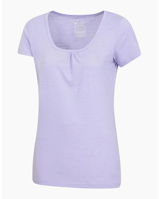 Mountain Warehouse Purple Ladies Agra Quick Dry T-Shirt