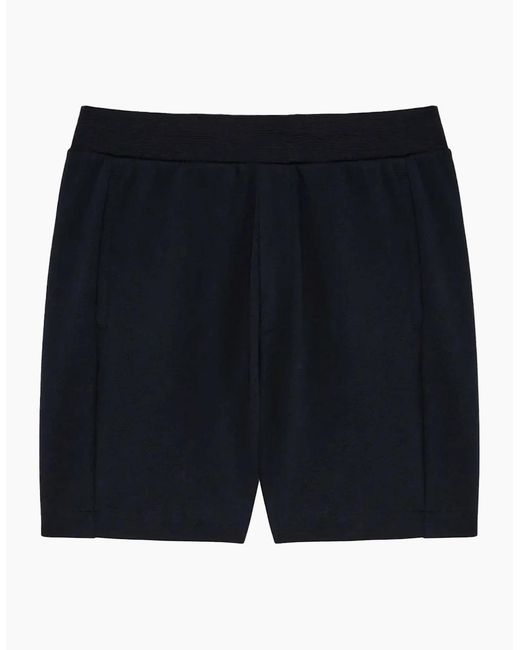 Lyle & Scott Blue Lyle & Scott Pique Track Shorts Dark for men