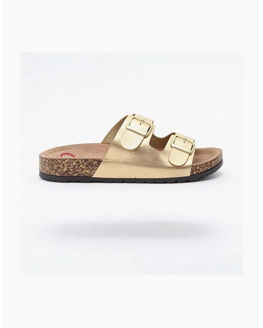 Heavenly Feet Natural Harmony2 Mules Sandals