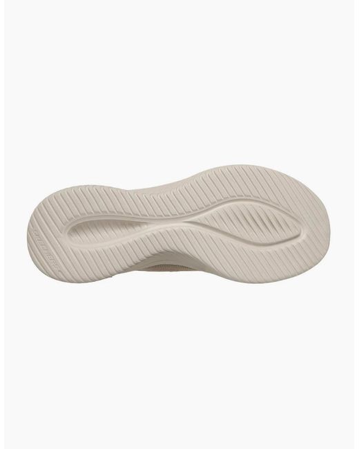 Skechers Gray Slip In's Ultra Flex 3.0 Brilliant Path 149710 Taupe