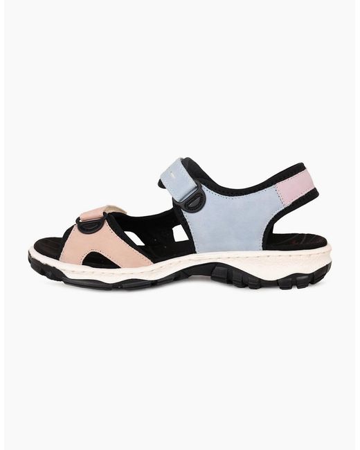 Rieker Black Lyric Sandals