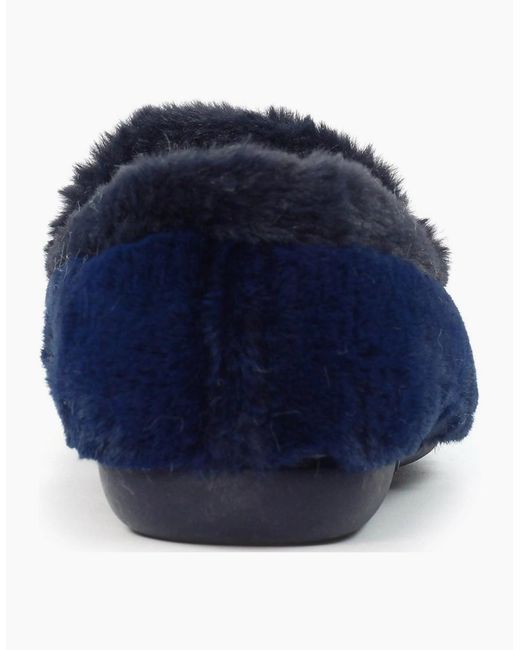 Lunar Blue Bella Slippers