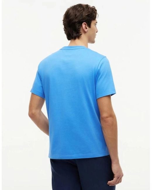 Tommy Hilfiger Blue Flag Embroidery Crew Neck T-Shirt C30 Spell for men