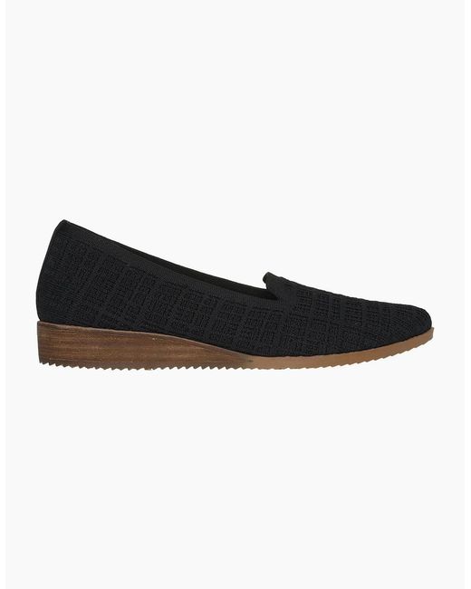 Skechers Blue Sawdust Slip On Trainers