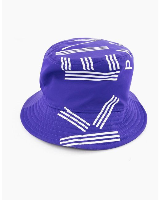 KENZO Blue Logo Bucket Hat for men