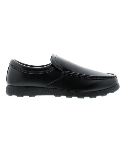 Rockstorm Black Smart Shoes Valley Slip On Uk Size for men
