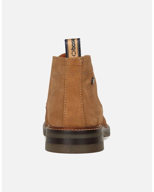 Base London Brown Knebworth Chukka Boots for men