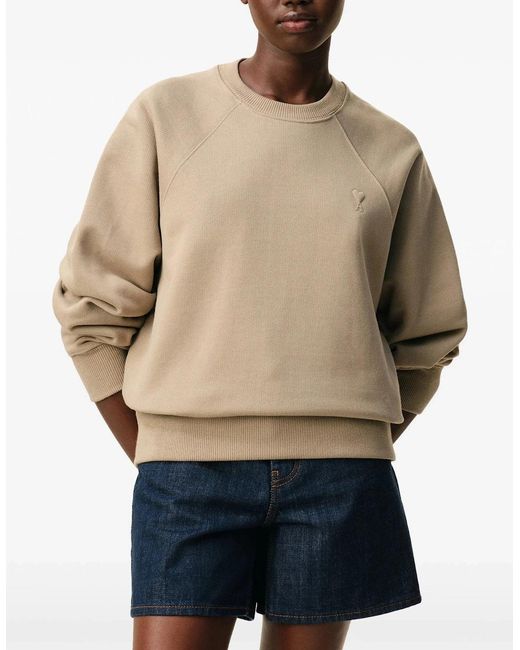 AMI Natural Loopback Adc Sweatshirt for men