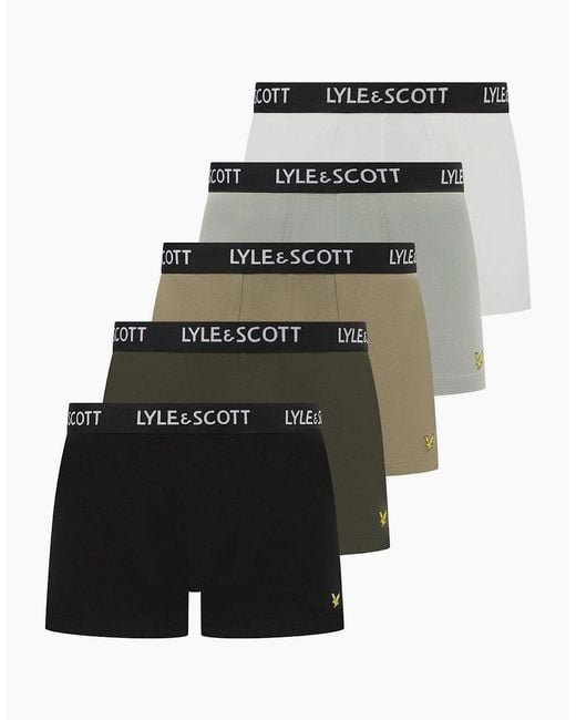 Lyle & Scott Gray Trunk Clothing for men