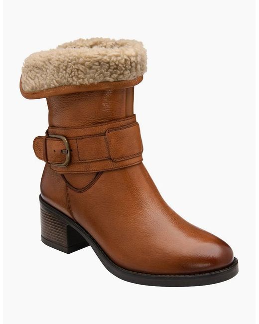 Lotus Brown Osmond Calf Boots