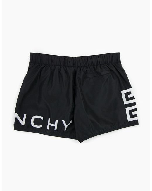 Givenchy Black 4G Swim Short 004 for men