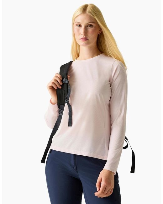 Regatta Pink Ladies Mindo Insect Repellent Long-Sleeved T-Shirt