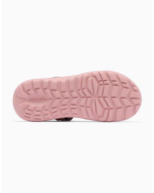 Columbia Pink Peakfreak Roam Polyester Eraser/Mocha Espadrilles