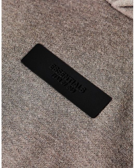 Fear Of God Gray Overhead Hoodie for men