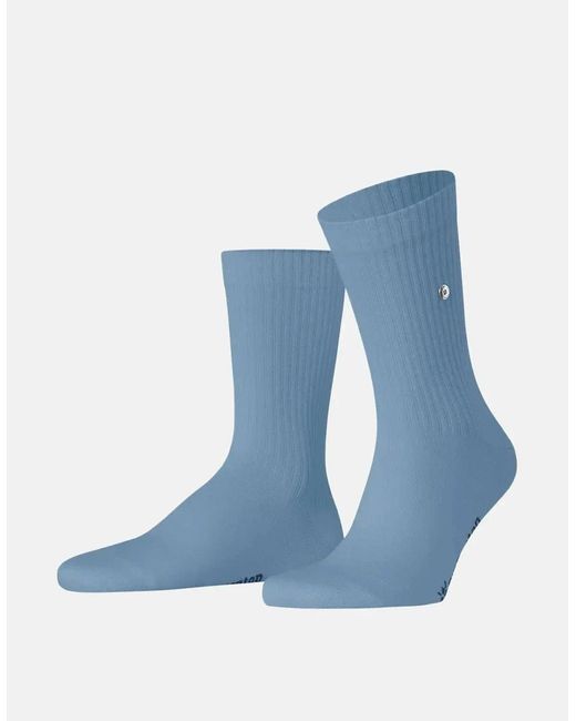 Burlington Blue Bond Street Socks Sky