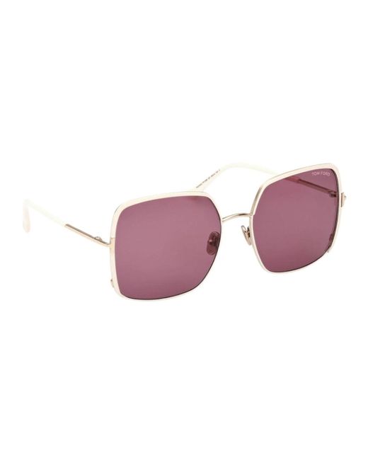 Tom Ford Purple Ft1006 32Y Raphaela Sunglasses
