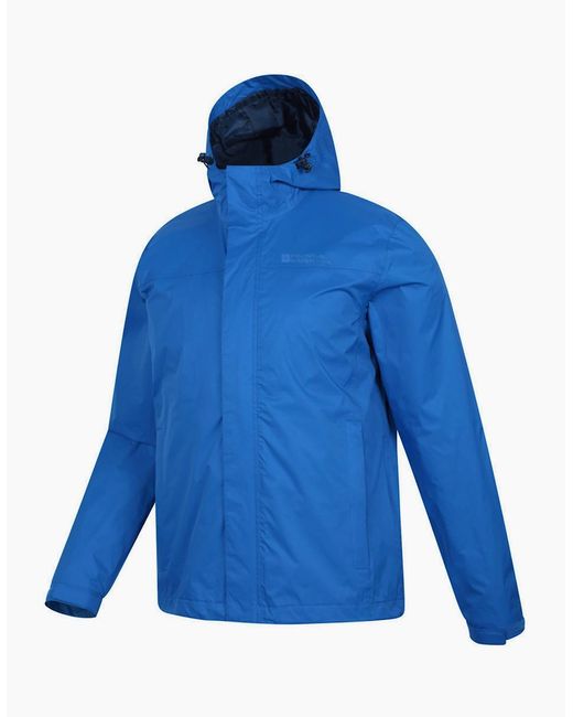 Mountain Warehouse Blue Torrent Waterproof Jacket for men