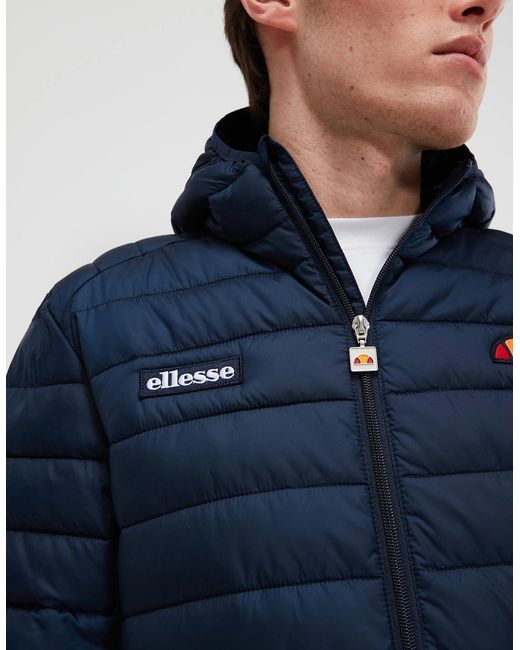 Ellesse Blue Lombardy Padded Jacket for men