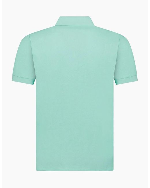 Burberry Green Hartford Check Polo Shirt for men