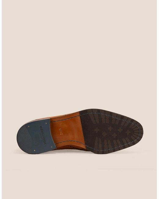 Oswin Hyde Brown Stokes Tan for men