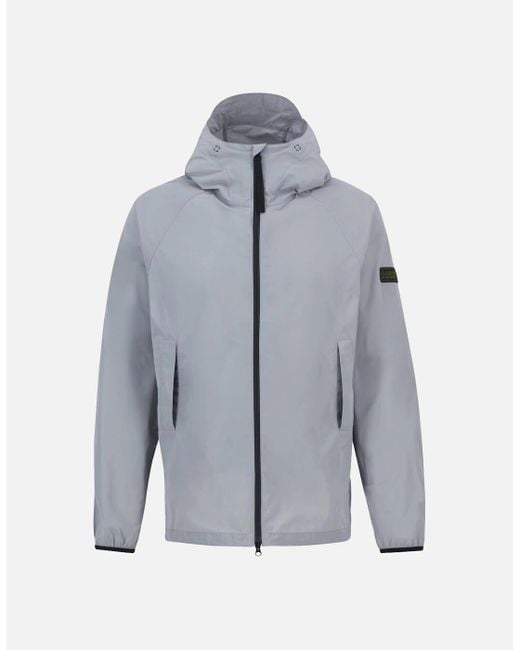 Barbour Gray Porter Showerproof Jacket Ultimate for men
